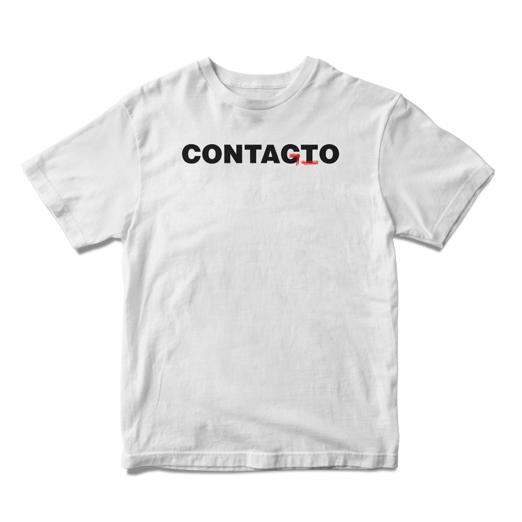 Buy T-shirt Contacto o contagio from Estudio rarahuetes